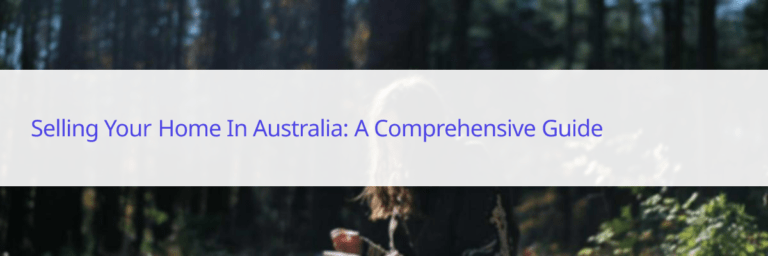 sell home in Australia
