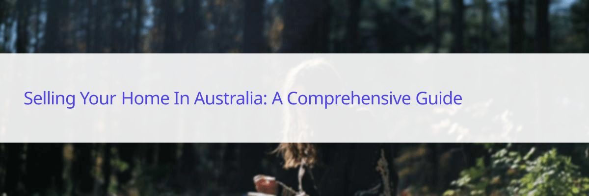 sell home in Australia